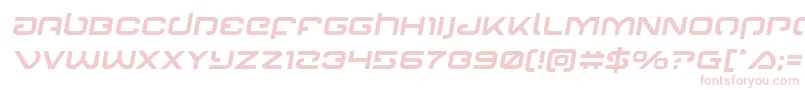 Gunrunnersemital Font – Pink Fonts on White Background