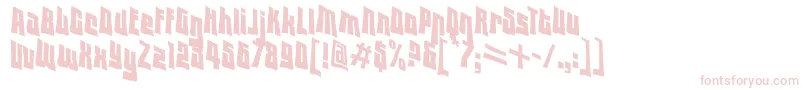 Vtc Font – Pink Fonts on White Background