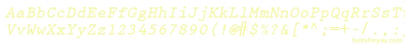 KeyboardEliteSsiBoldItalic Font – Yellow Fonts