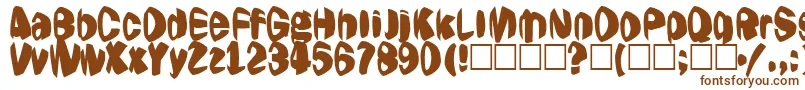 Jestering Font – Brown Fonts