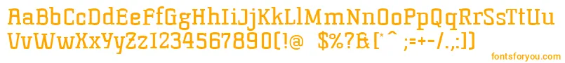 Korneuburgslabregular Font – Orange Fonts