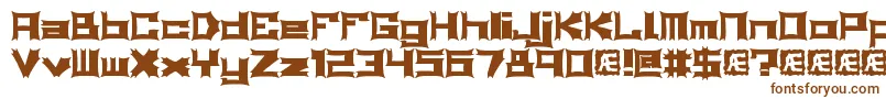 RelapseBrk Font – Brown Fonts