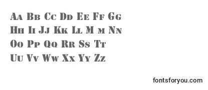 Обзор шрифта Azshablonc