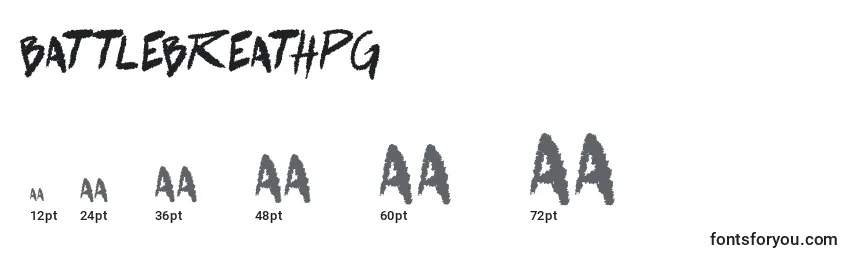 BattlebreathPg Font Sizes
