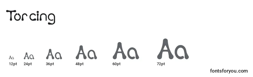 Torcing Font Sizes