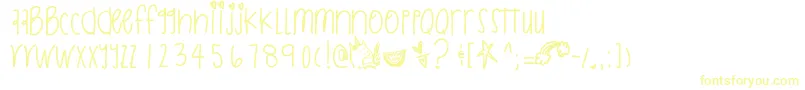 Rainbowdashhh Font – Yellow Fonts