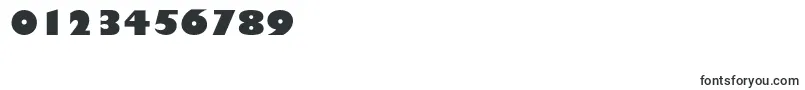 Gillsansblackc Font – Fonts for Numbers and Digits