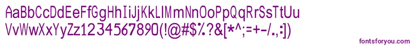 JuliasoftSpecialFontN2 Font – Purple Fonts on White Background