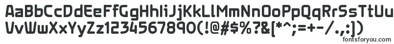 Шрифт XenarargBold – буквенные шрифты