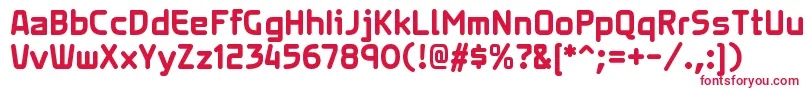 XenarargBold Font – Red Fonts