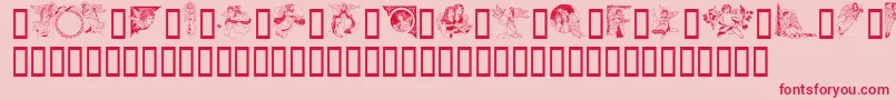 More about GeAngelsIii Font GeAngelsIii Font – Red Fonts on Pink Background