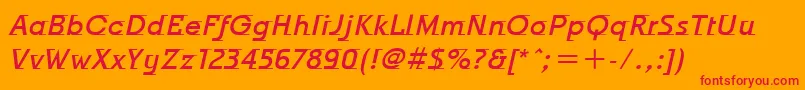 More about OdysseeItcMediumItalic Font OdysseeItcMediumItalic Font – Red Fonts on Orange Background