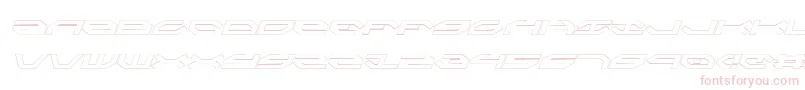 TaskforceOutlineItalic-Schriftart – Rosa Schriften