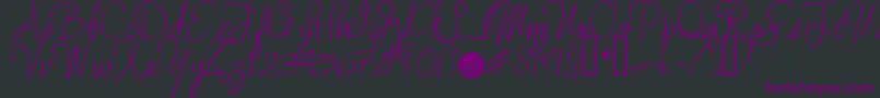 More about Enchantedprairiedog Font Enchantedprairiedog Font – Purple Fonts on Black Background