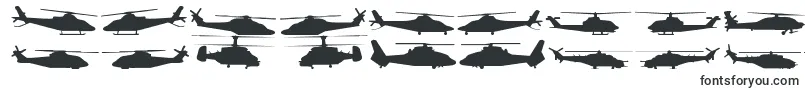 Hellocopters2-Schriftart – Schriften für Adobe Muse