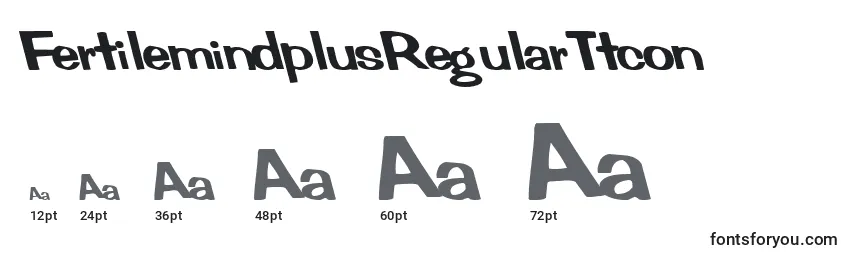 FertilemindplusRegularTtcon Font Sizes