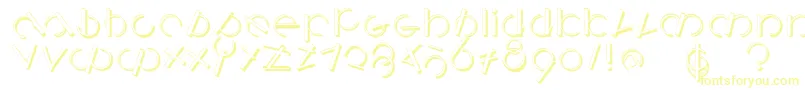 Logomatiqueshadow Font – Yellow Fonts