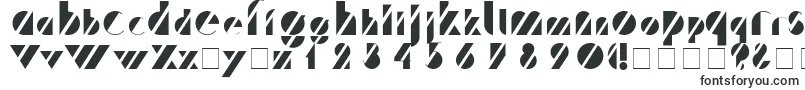 Шрифт TreffiNormal – блочные шрифты