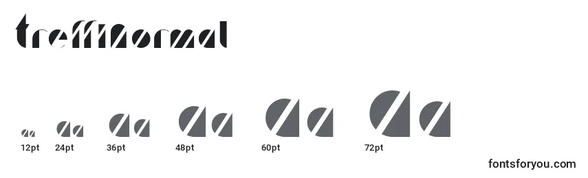TreffiNormal Font Sizes