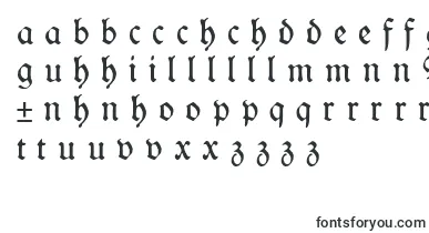 WieynckfrakturGesperrtunz1l font – galician Fonts