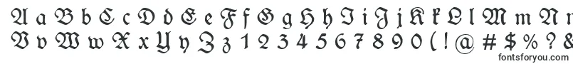 WieynckfrakturGesperrtunz1l Font – Modern Fonts
