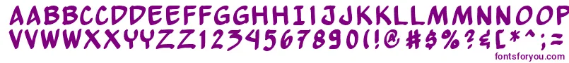 Yewbn Font – Purple Fonts