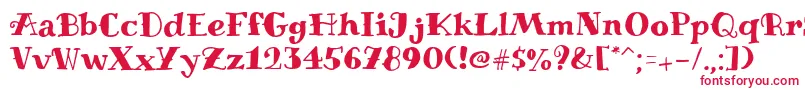 MiltoniantattooRegular Font – Red Fonts