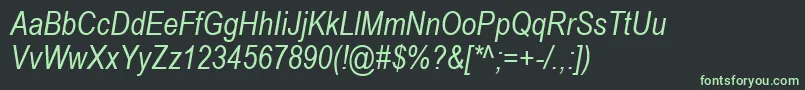 Шрифт ArialNarrowРљСѓСЂСЃРёРІ – зелёные шрифты на чёрном фоне