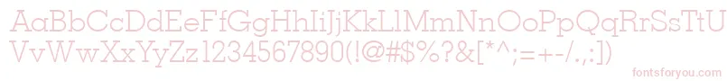 More about Louisville Font Louisville Font – Pink Fonts on White Background