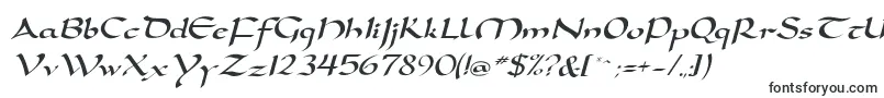 DorovarflfItalic-Schriftart – Schriftarten, die mit D beginnen