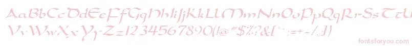 DorovarflfItalic Font – Pink Fonts