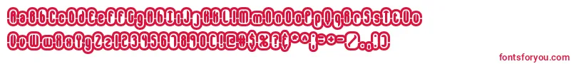 EncapsulateBrk-fontti – punaiset fontit
