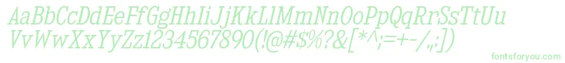 KingsbridgeScLtIt Font – Green Fonts