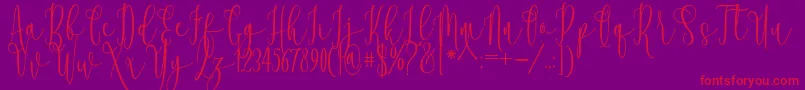 Подробнее о шрифте Rooster Шрифт Rooster – красные шрифты на фиолетовом фоне