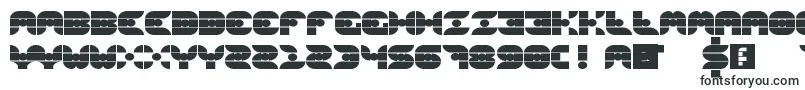 Шрифт GridderBold – футуристические шрифты