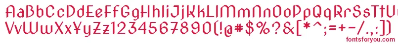 Novacut Font – Red Fonts