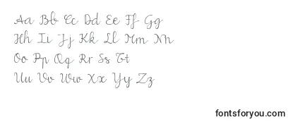 Miuscript Font