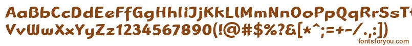 Lisätietoja LinotypeRanaBold-fontista LinotypeRanaBold-fontti – ruskeat fontit