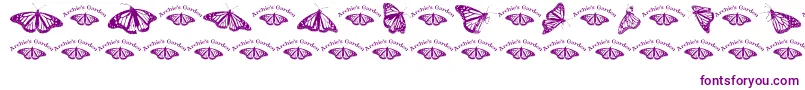 Подробнее о шрифте Wlroyalflutterdingbats Шрифт Wlroyalflutterdingbats – фиолетовые шрифты