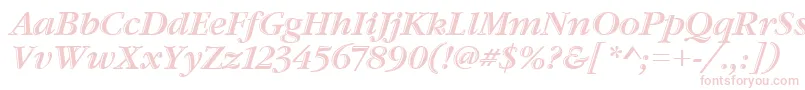 GaramondHtldItcTtItalic Font – Pink Fonts