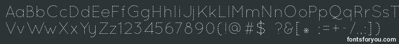 QuicksandDash Font – White Fonts