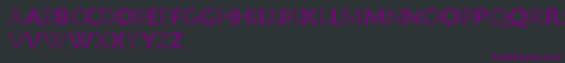 Razzle Font – Purple Fonts on Black Background