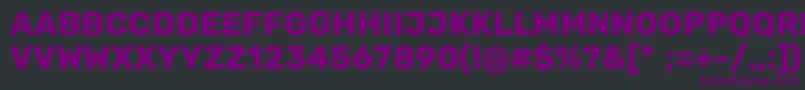 More about Cunia Font Cunia Font – Purple Fonts on Black Background