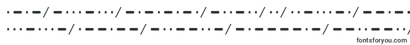 Morse Font – Helvetica Fonts