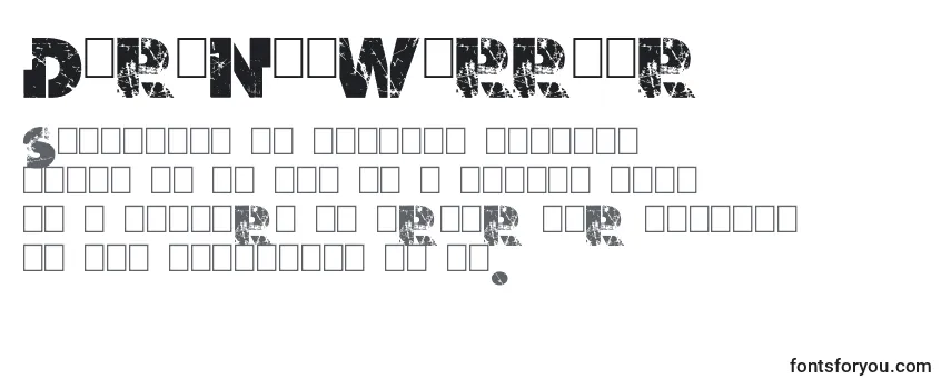 Review of the DarkNetWarrior Font