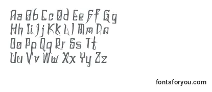 DonaldoRegrecka Font