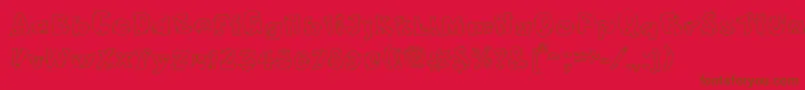 More about PetShop Font PetShop Font – Brown Fonts on Red Background
