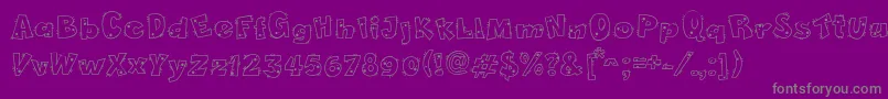 More about PetShop Font PetShop Font – Gray Fonts on Purple Background