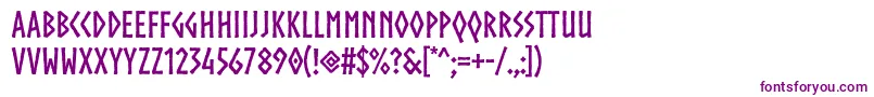 Norsebold Font – Purple Fonts