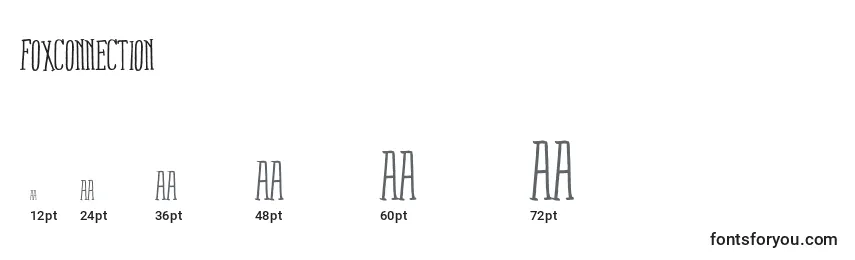 FoxConnection Font Sizes
